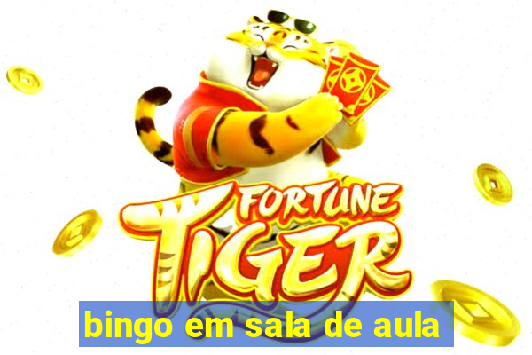 bingo em sala de aula